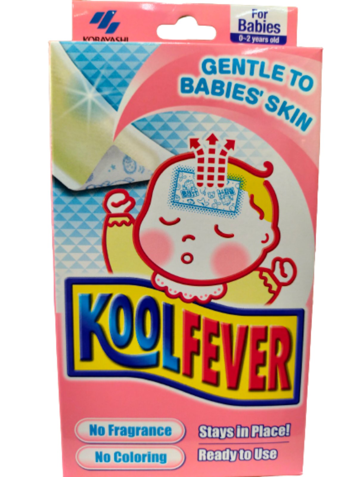 Kool Fever Cooling Gel Sheets - Babies (0-2 Years Old)