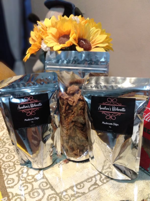Aundrea's Mushroom Chips