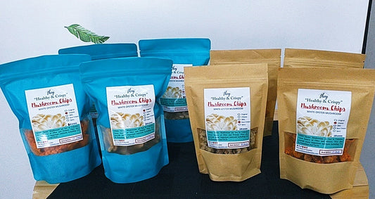 Mushroom Chips | White Oyster Mushroom