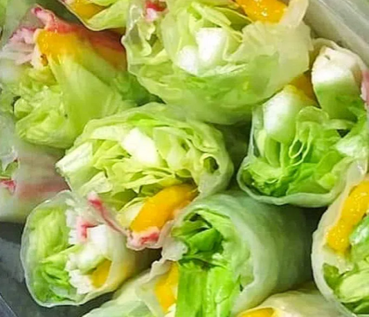 Crab Mango Salad Spring Rolls (6 pcs)