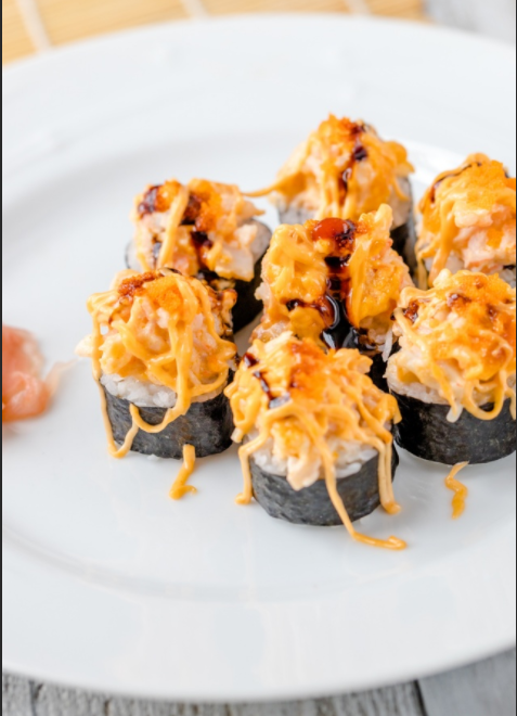 Volcano Sushi (10 pcs)