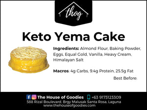 Keto Yema Cake 200g