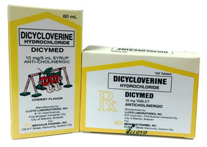 Dicymed (Dicycloverine Hydrochloride)