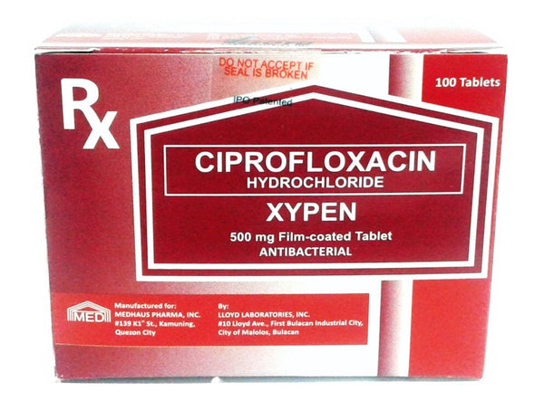 Ciprofloxacin xypen 500mg