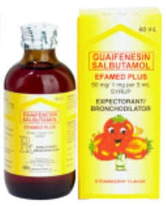 Efamed Plus (Salbutamol Sulfate + Guaifenesin)