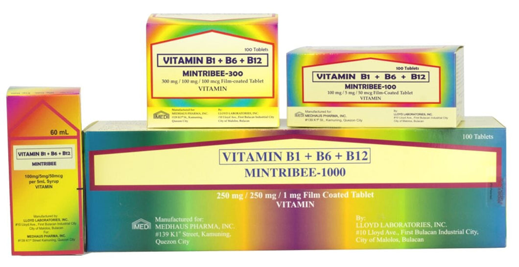Mintribee (Vitamin B1 + B6 + B12)