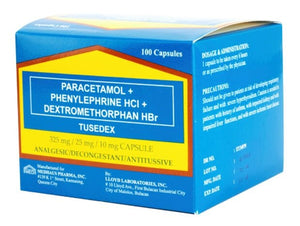 Tusedex (Paracetamol + Phenylephrine + Dextromethorphan)