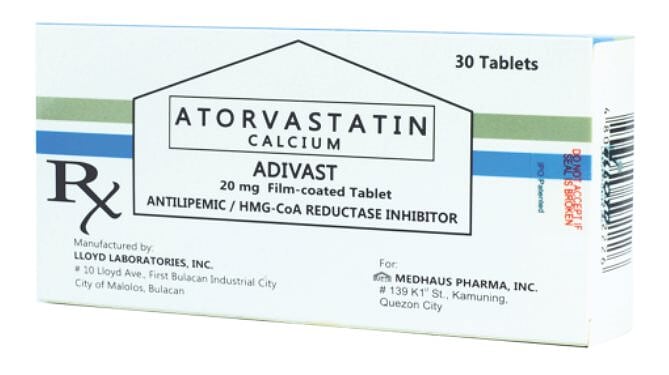Adivast (Atorvastatin Calcium)
